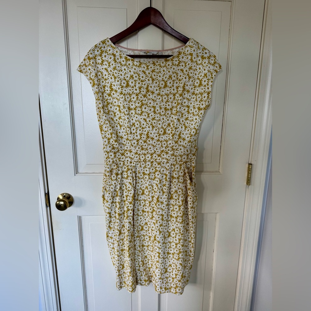 Boden Florrie Jersey Dress - Floral Print Sz 6 EUC